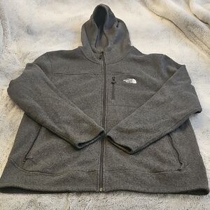 The North Face Men's Grey Zip Up